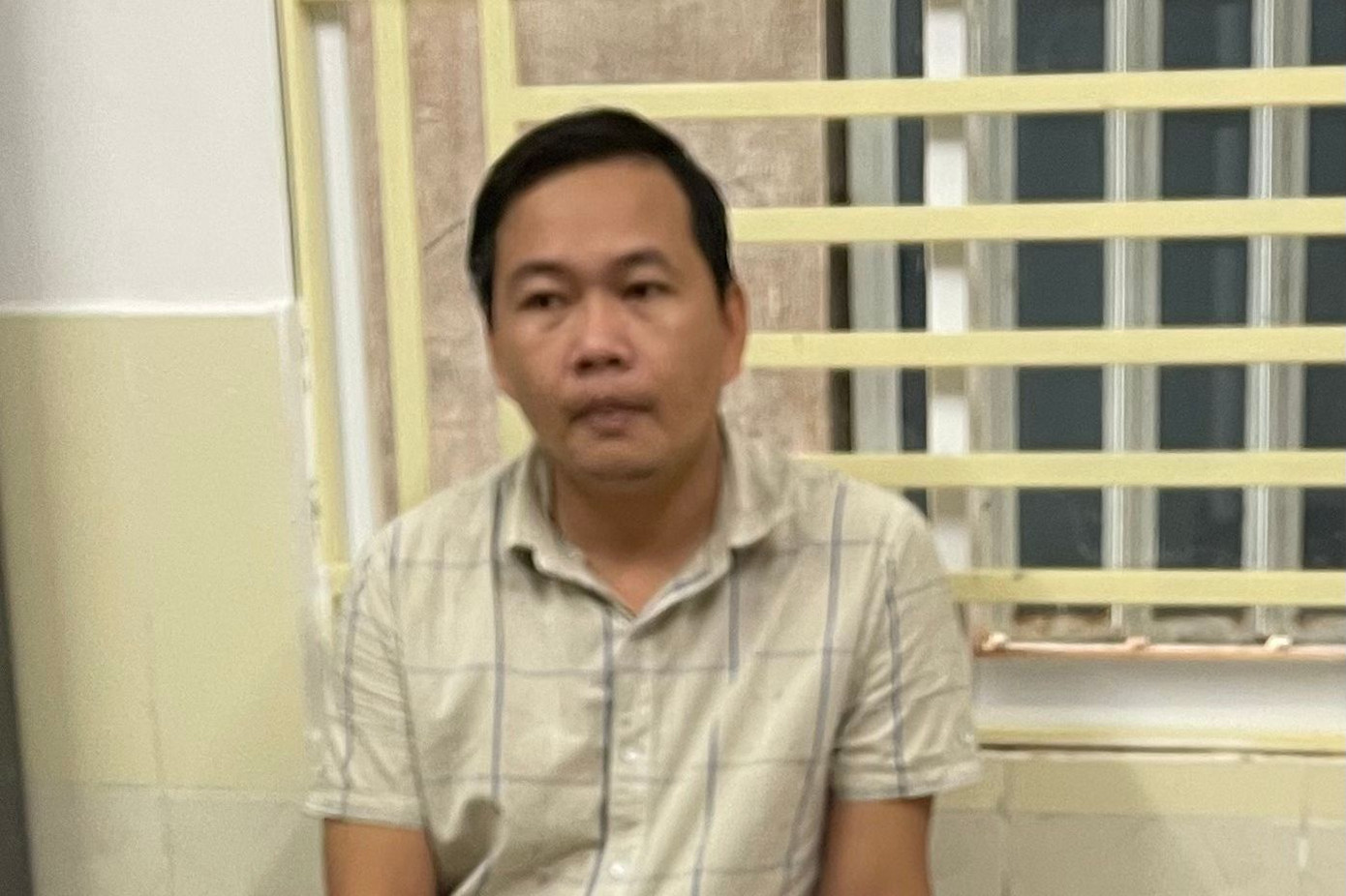 Bị can Trần Văn Vụ. Ảnh: CA.