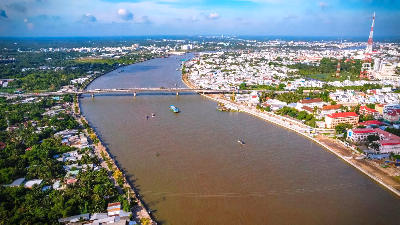 Sau khi hợp nhất, TP. Cần Thơ mới sẽ có diện tích hơn 6.400 km2.