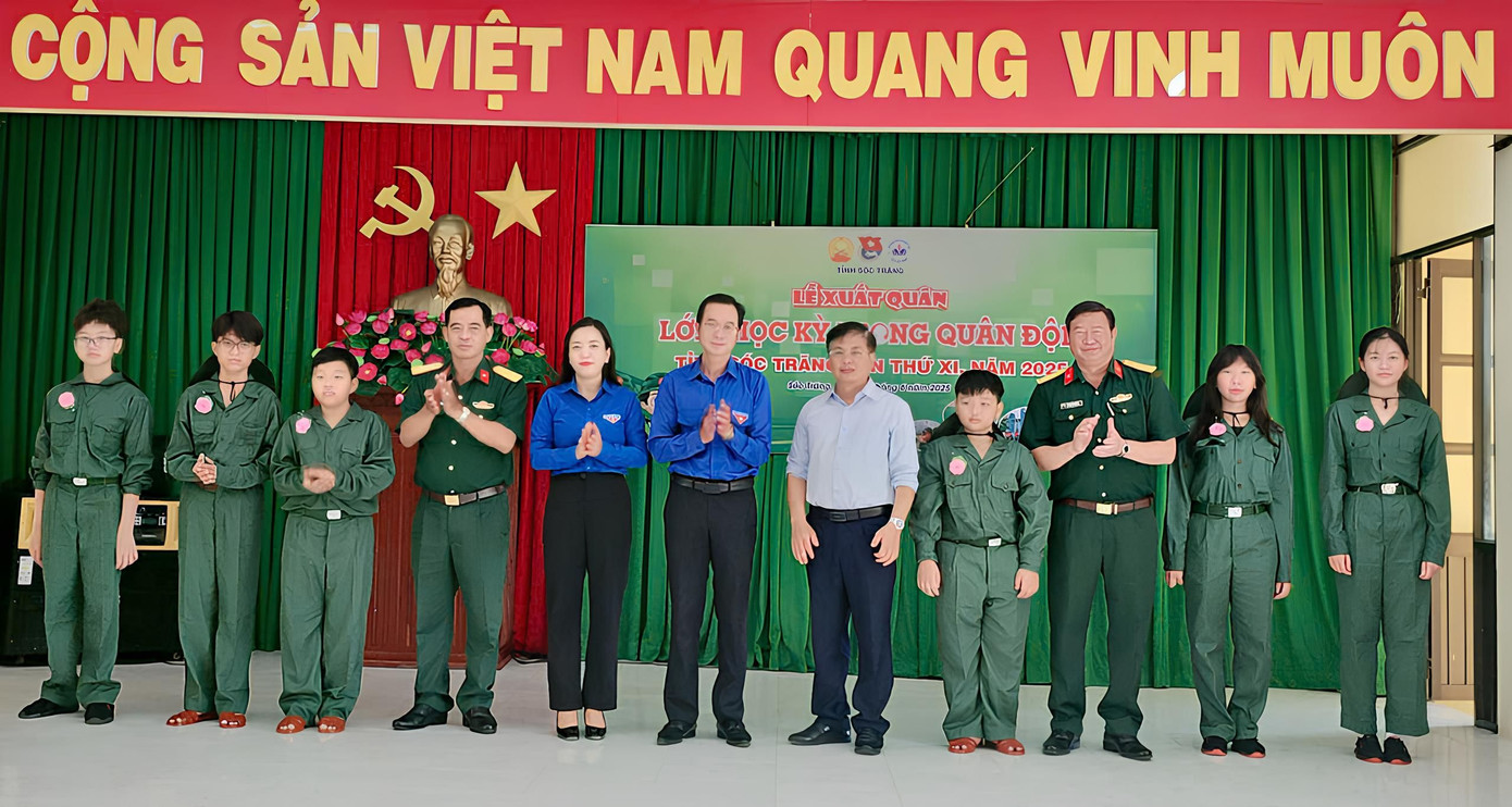 Lễ xuất quân lớp “Học kỳ trong quân đội” lần thứ XI, năm 2025.