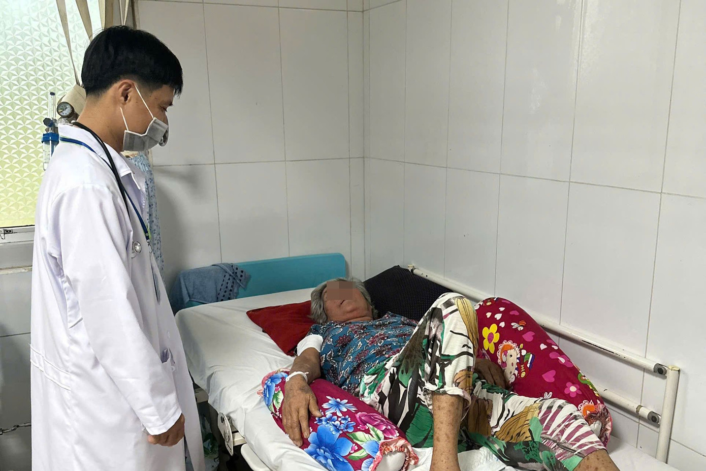 Sau gần hai tuần điều trị tích cực, sức khỏe bệnh nhân đã ổn định.