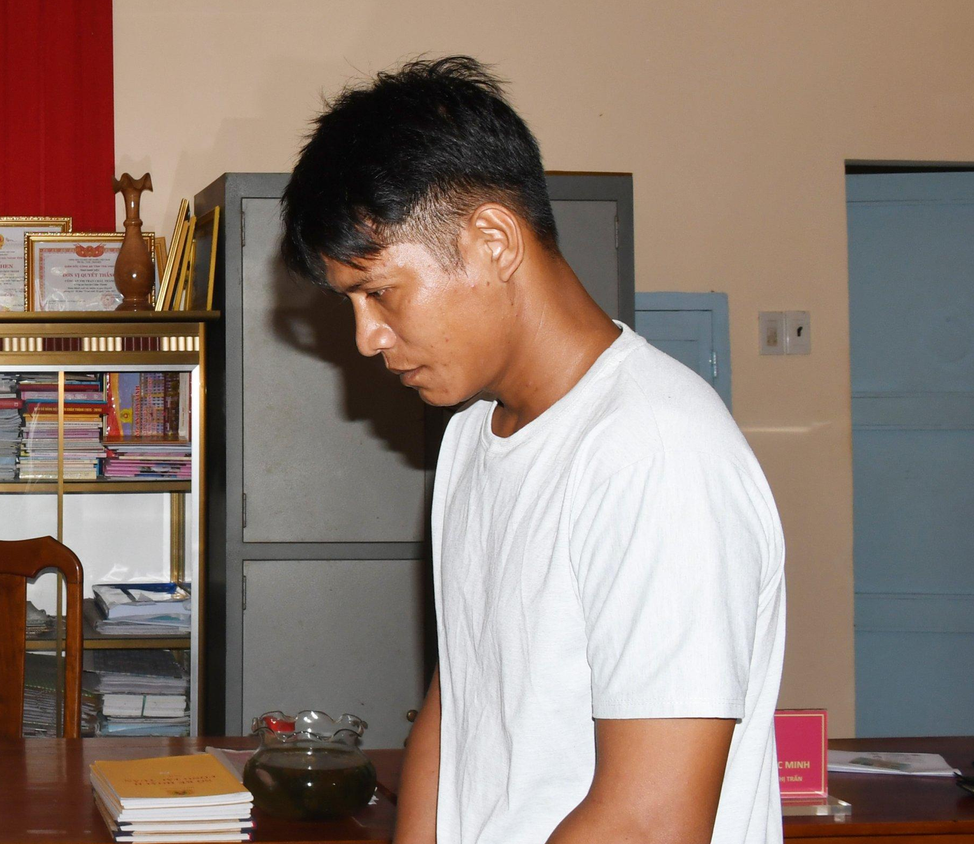 Bị can Trương Thành Tuân.