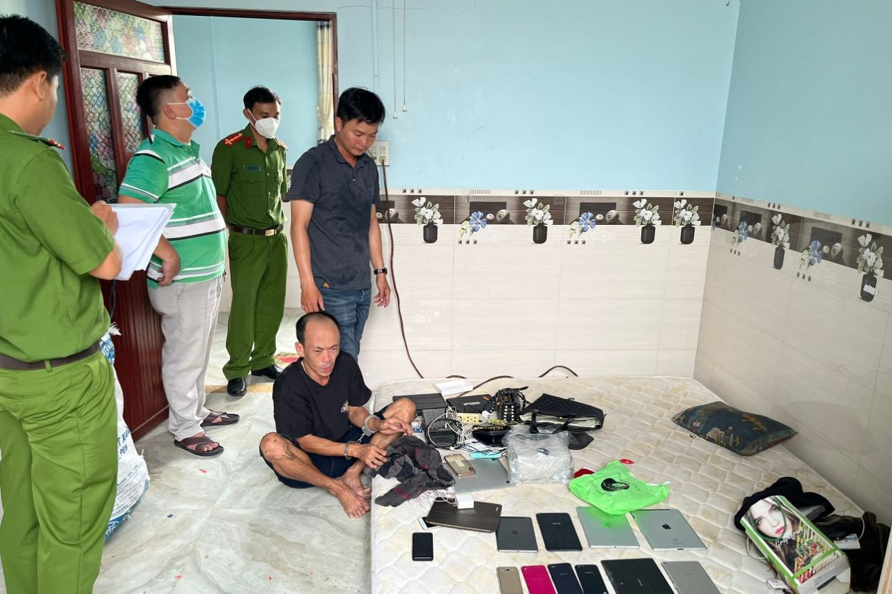 Tang vật công an thu giữ. Ảnh: Nghiêm Túc. Tang vật công an thu giữ. Ảnh: Nghiêm Túc.