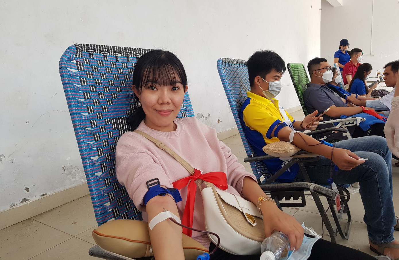 Nữ bí thư Đoàn phường An Hòa với 21 lần hiến máu.