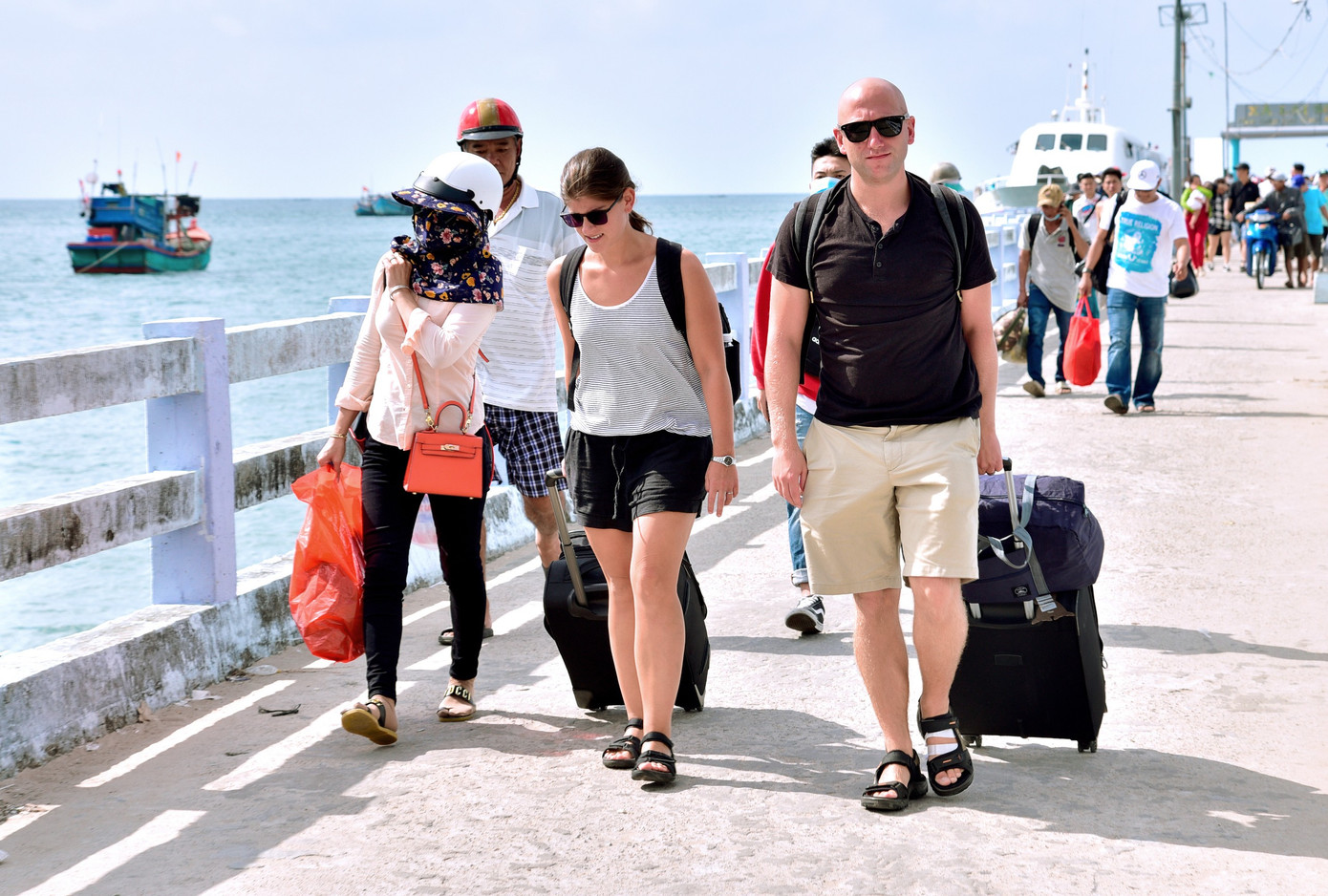 Khách quốc tế đến Phú Quốc tăng cao.