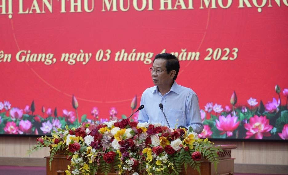 Ông Đỗ Thanh Bình - Bí thư Tỉnh uỷ Kiên Giang.