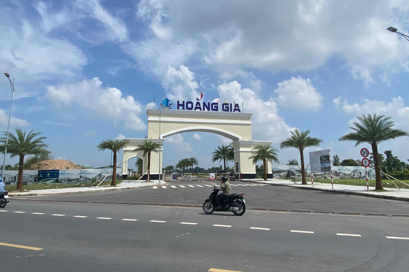 Khu đô thị mới Hoàng Gia (toạ lạc tại phường Thốt Nốt, quận Thốt Nốt). Ảnh: N.H.