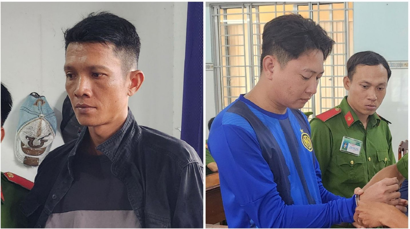 Phạm Minh Quyết và Thái Quốc Tịnh.