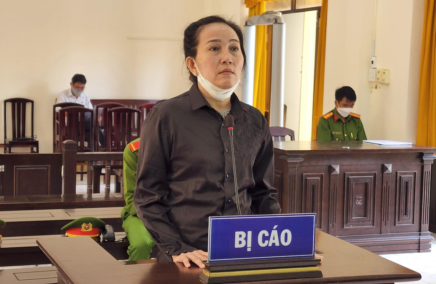 Bị cáo Lê Kim Thanh.