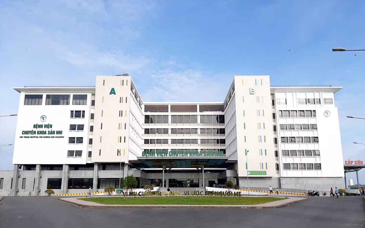 Bệnh viện chuyên khoa Sản - Nhi Sóc Trăng.