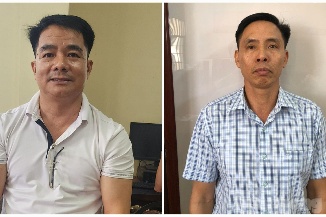 Bùi Văn Hiệu và Đào Văn Quy. Ảnh: Văn Vũ. Bùi Văn Hiệu và Đào Văn Quy. Ảnh: Văn Vũ.