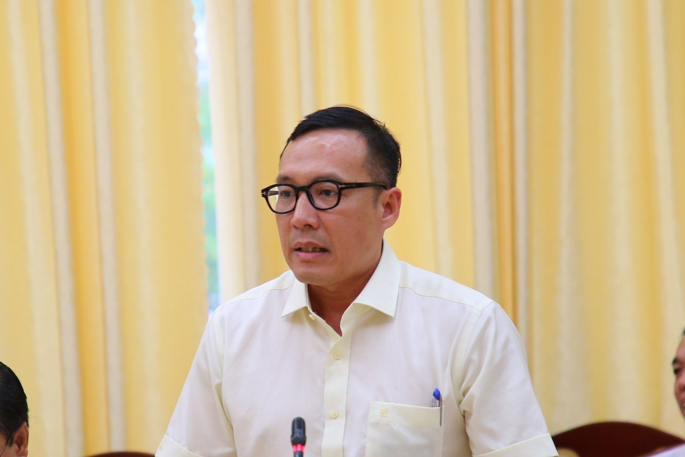 Ông Trần Phú Lộc Thành – Giám đốc Sở Nông nghiệp và Môi trường TP. Cần Thơ thông tin với báo chí.