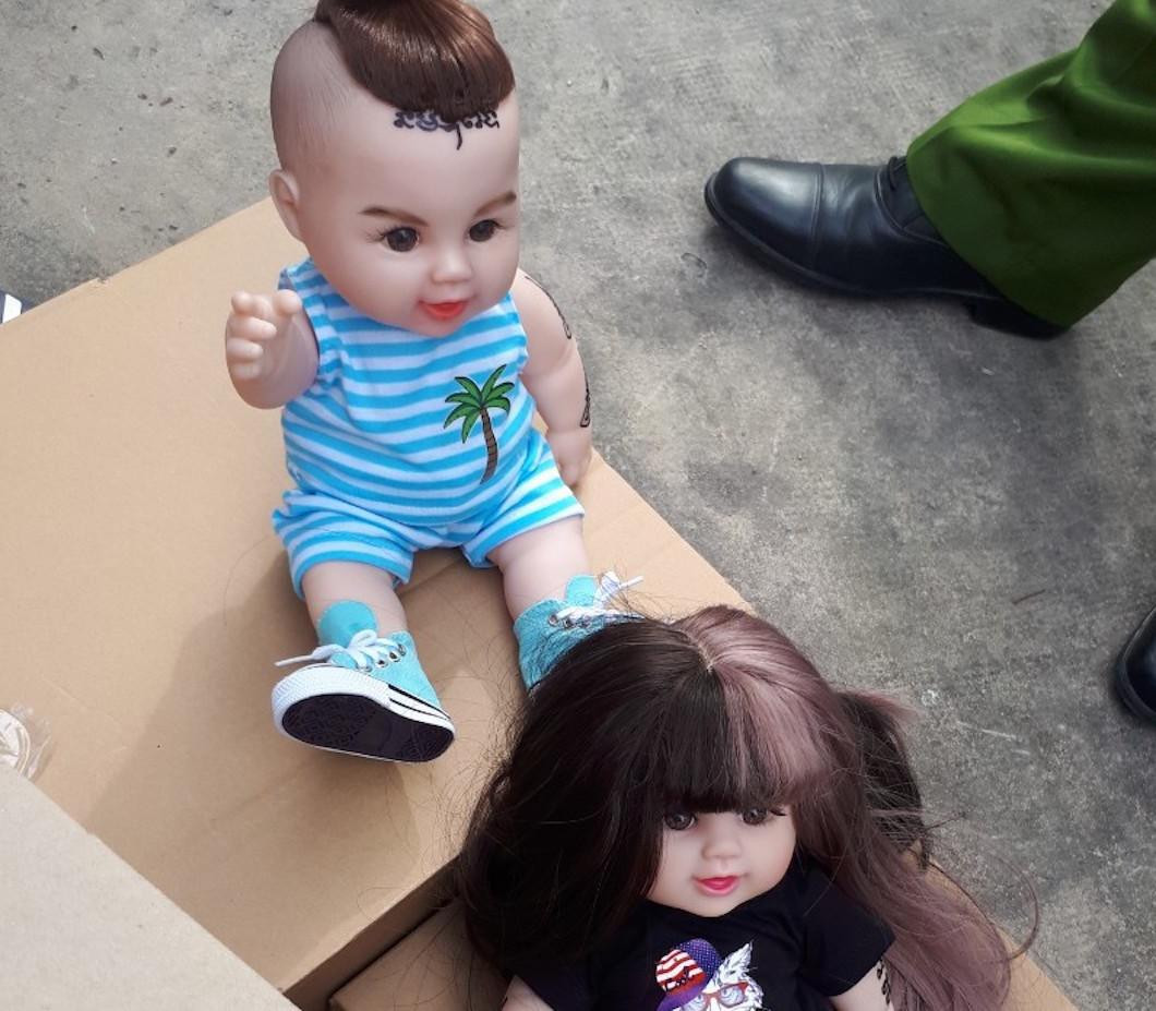 Tang vật được cơ quan công an tạm giữ.