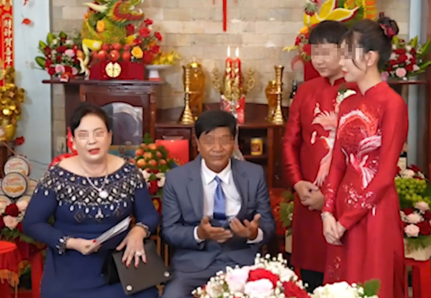 Hiện, các tài khoản đăng tải clip đám cưới con gái ông Mến đã gỡ khỏi mạng xã hội.