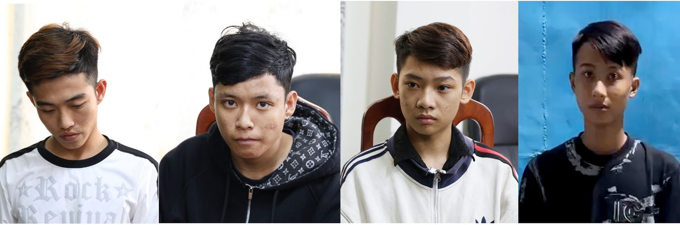 Các đối tượng: Sil, Kiệt,Tùng và Khương. Ảnh: Tiến Tầm. Các đối tượng: Sil, Kiệt,Tùng và Khương. Ảnh: Tiến Tầm.