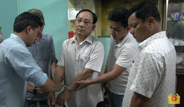 Ông Nguyễn Văn Ngưu - Giám đốc Bệnh viện Đa khoa khu vực Cai Lậy thời điểm bị bắt.-Ảnh CATG.