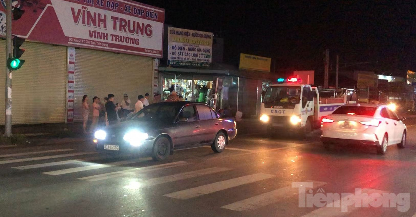 Hiện trường nơi xảy ra vụ việc. Ảnh: Thảo Vy Hiện trường nơi xảy ra vụ việc. Ảnh: Thảo Vy