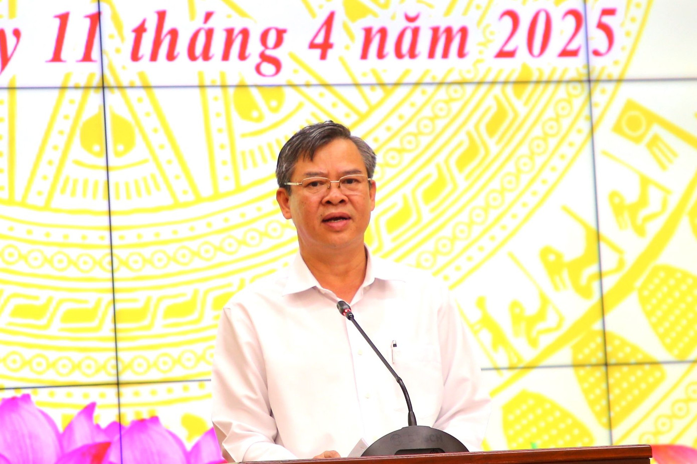 Chủ tịch UBND TP. Cần Thơ thông tin vụ án tại Công ty CIPCO. Ảnh: Nhật Huy. Chủ tịch UBND TP. Cần Thơ thông tin vụ án tại Công ty CIPCO. Ảnh: Nhật Huy.