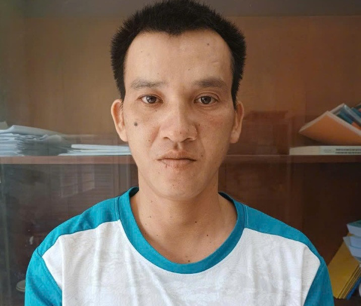 Huỳnh Văn Phương tại cơ quan công an. Ảnh: Nghiêm Túc. Huỳnh Văn Phương tại cơ quan công an. Ảnh: Nghiêm Túc.