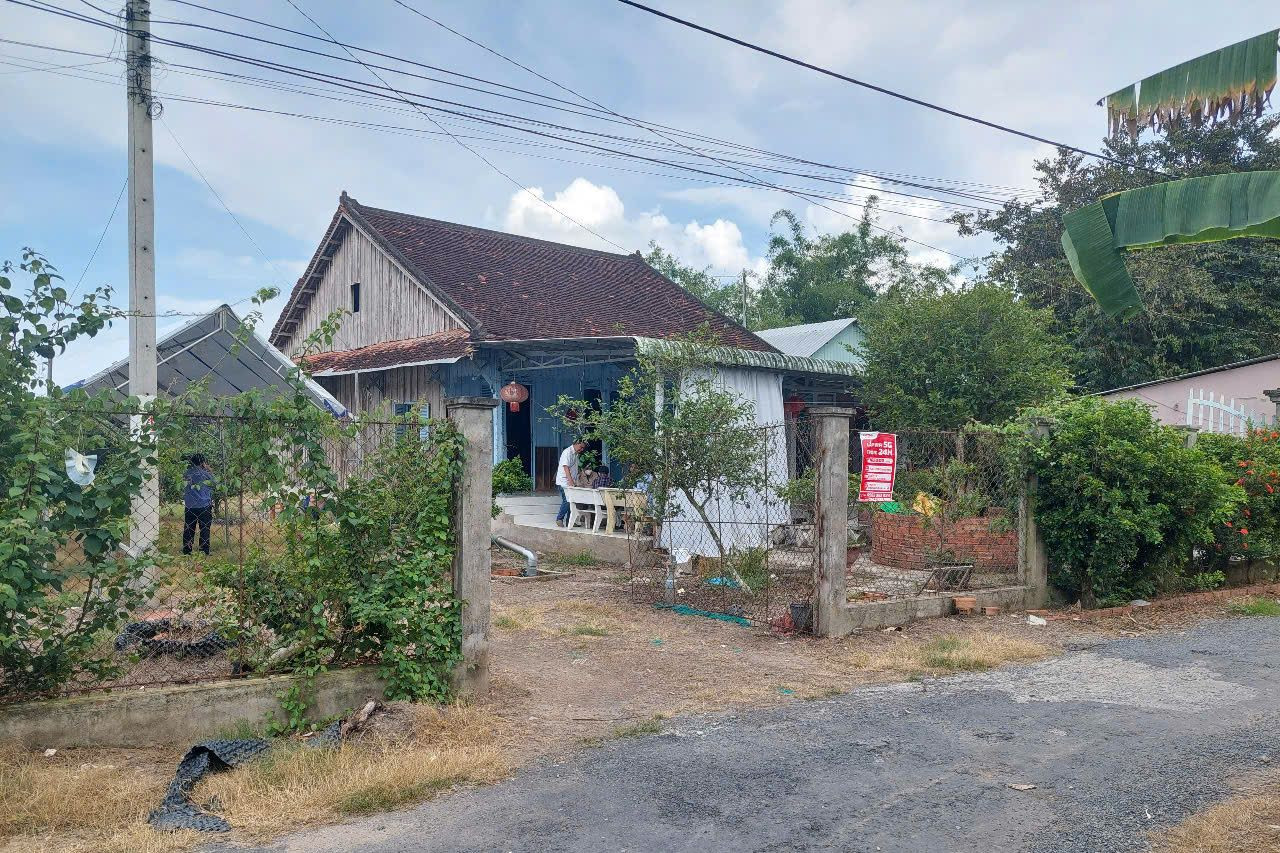 Căn nhà nơi xảy ra vụ án. Ảnh: Tiến Tầm.