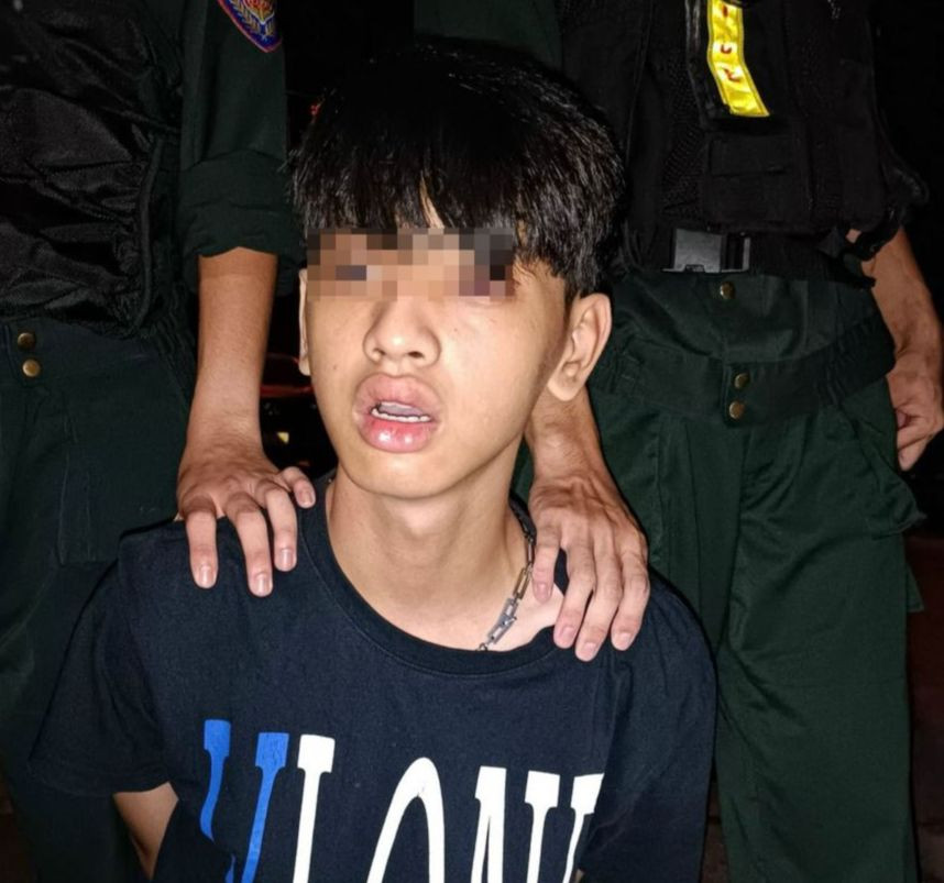 Trần Thiện Huy bị bắt giữ khi lẩn trốn vào TP. Rạch Giá, tỉnh Kiên Giang. Trần Thiện Huy bị bắt giữ khi lẩn trốn vào TP. Rạch Giá, tỉnh Kiên Giang.