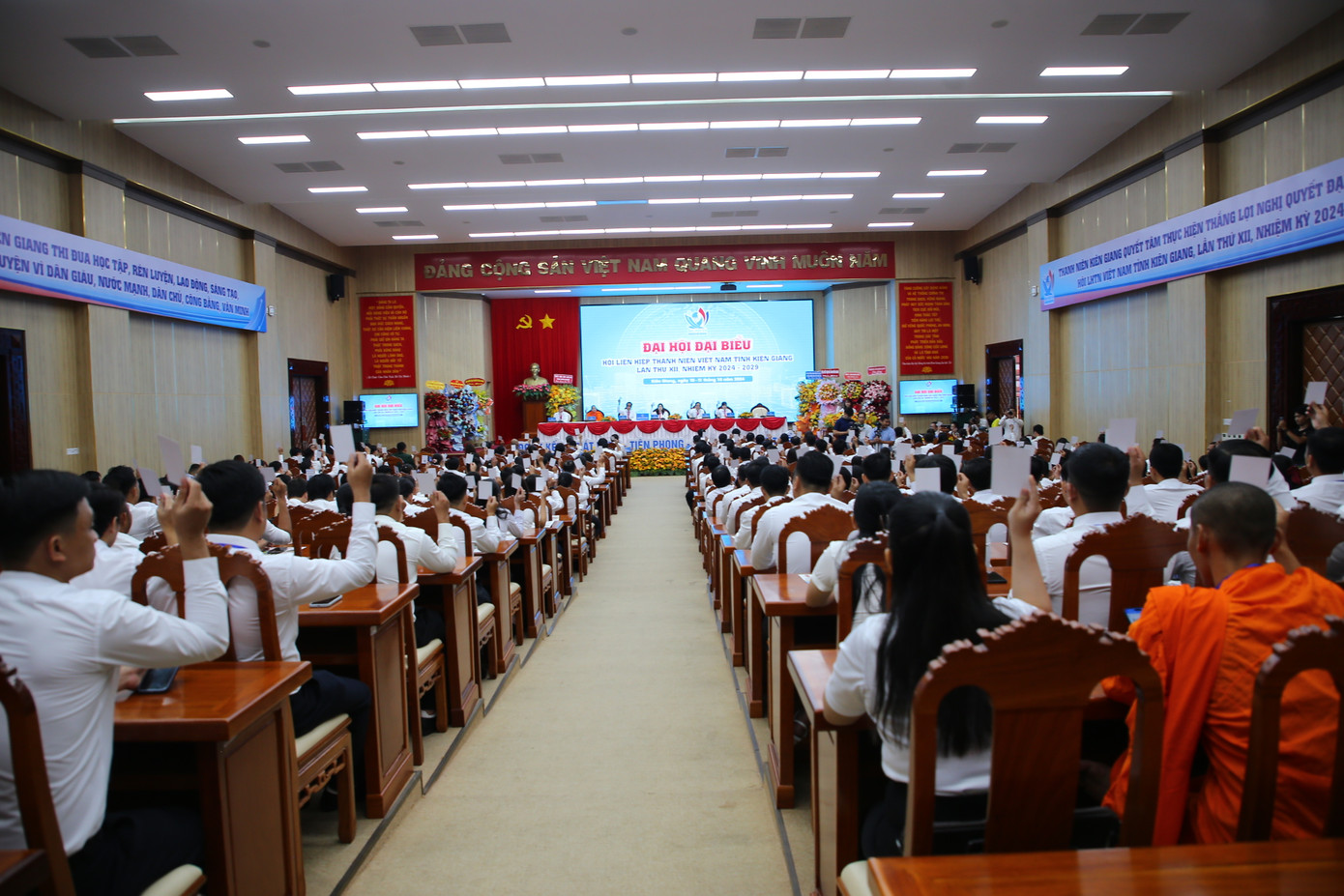 Quang cảnh đại hội. Ảnh: Nhật Huy Quang cảnh đại hội. Ảnh: Nhật Huy