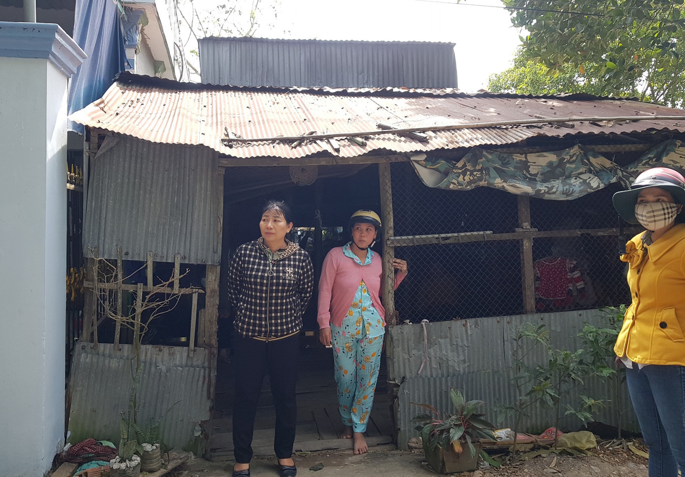 Căn nhà N. và gia đình sinh sống.