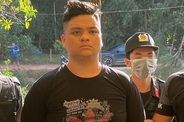 Nghi phạm Đoàn Thiên Long (người trực tiếp nổ súng). Ảnh: CA. Nghi phạm Đoàn Thiên Long (người trực tiếp nổ súng). Ảnh: CA.