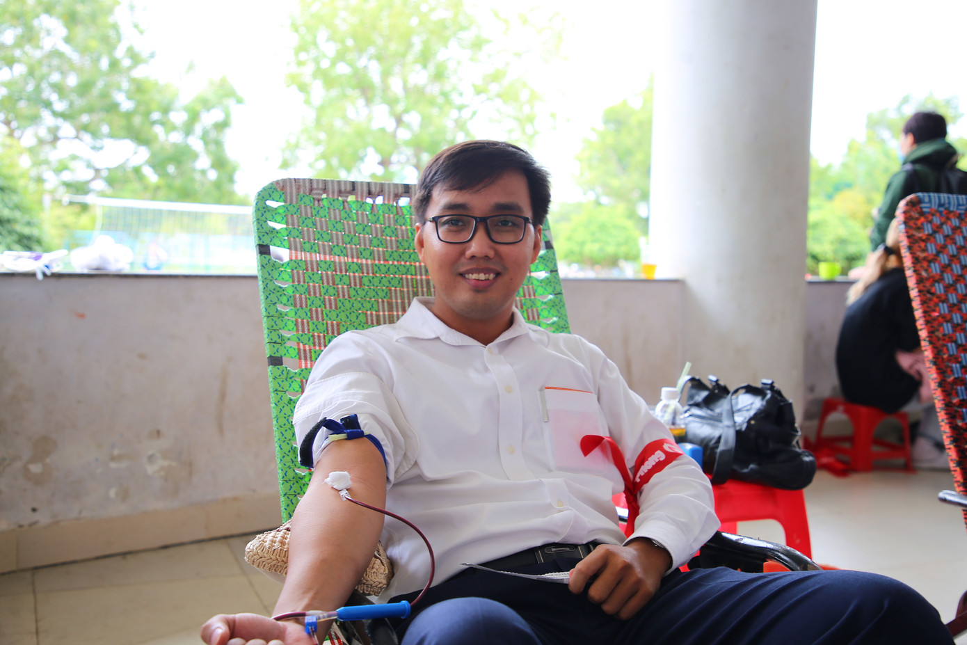 Anh Nguyễn Văn Hải, Phó Chủ tịch Uỷ ban Hội LHTN Việt Nam tỉnh Kiên Giang, 26 lần hiến máu