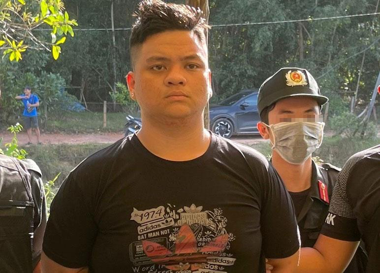 Đoàn Thiên Long người xác định trực tiếp nổ súng. Ảnh: CA. Đoàn Thiên Long người xác định trực tiếp nổ súng. Ảnh: CA.