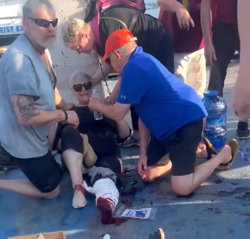 Vụ tai nạn khiến 3 người bị thương.