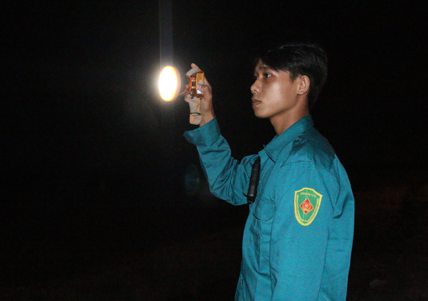 Trong đêm, liên tục tổ chức các đợt tuần tra tùy theo tình hình và tính huống xảy ra trên khu vực biên giới.