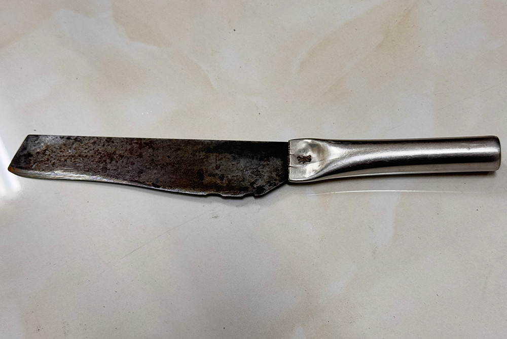 Hung khí trong vụ án. Ảnh: Tiến Tầm Hung khí trong vụ án. Ảnh: Tiến Tầm