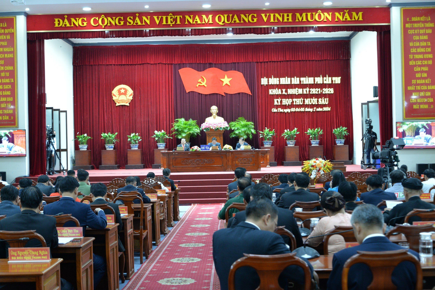 Quang ngày làm việc thứ 3 kỳ họp thứ 16 HĐND TP. Cần Thơ.