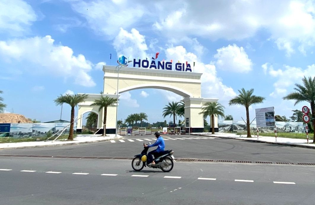 Dự án khu đô thị mới Hoàng Gia. Ảnh: Nhật Huy.