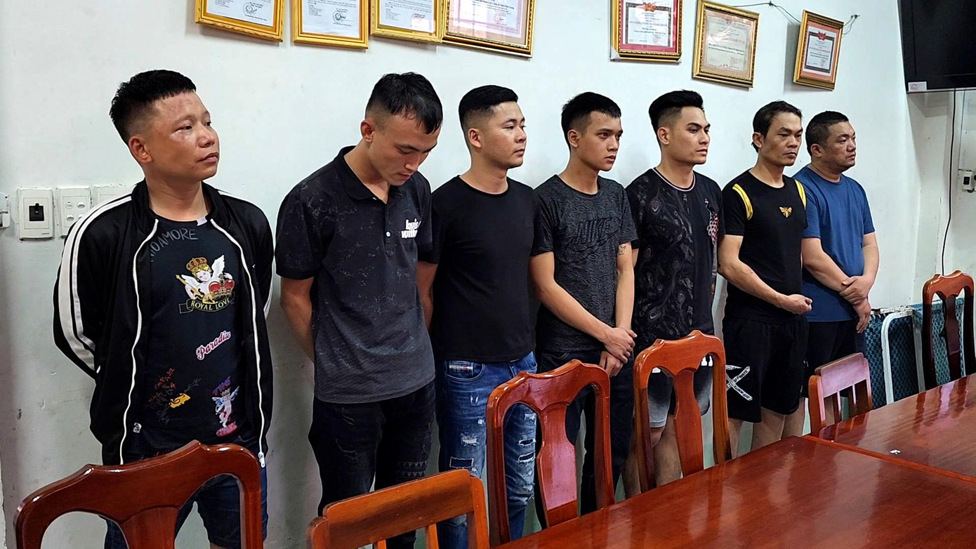 7 đối tượng bị khởi tố, bắt tạm giam.