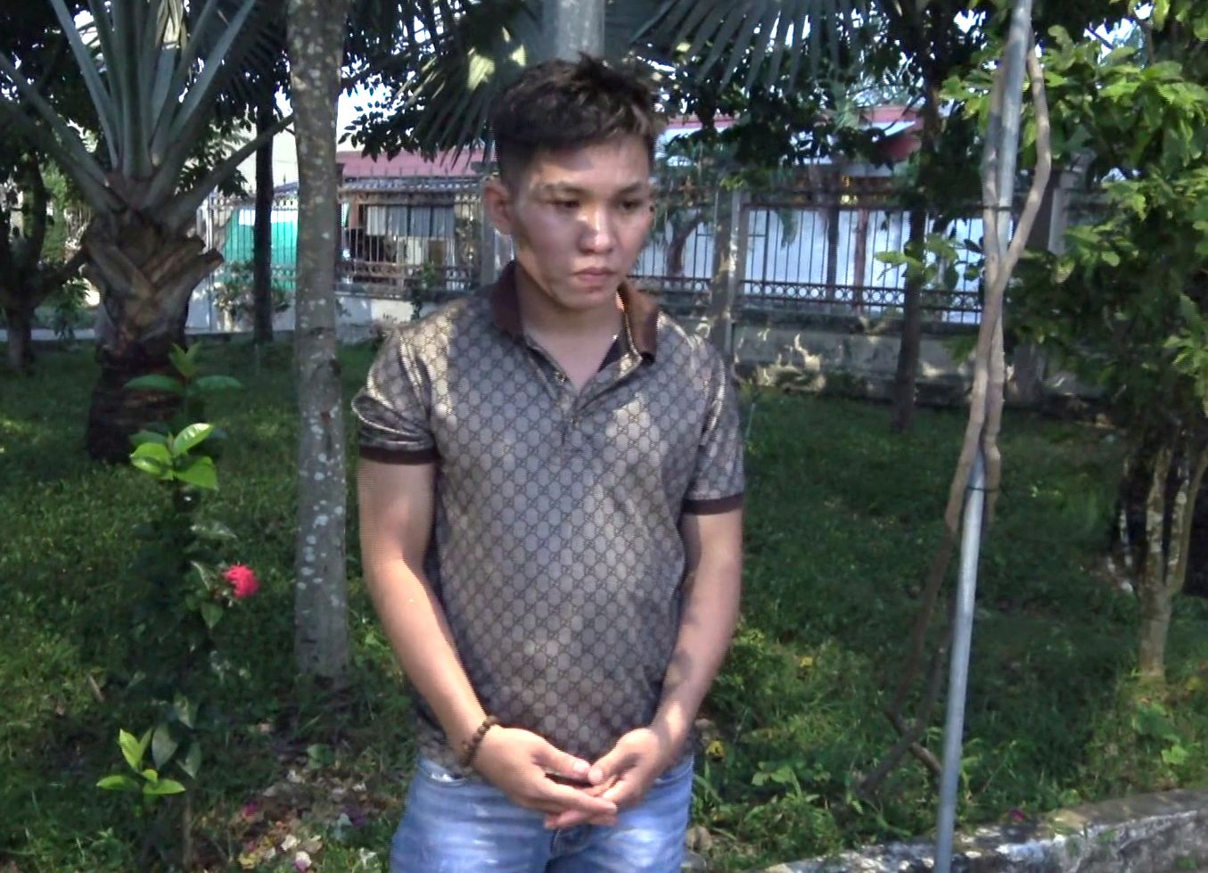 Bị can Trần Võ Công Minh. Ảnh: C.A Bị can Trần Võ Công Minh. Ảnh: C.A