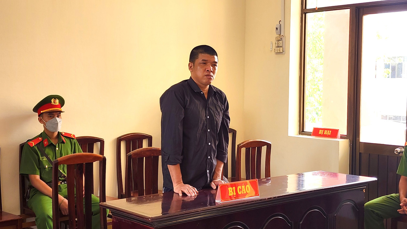 Bị cáo Phạm Đức Bình. Ảnh: Văn Vũ.