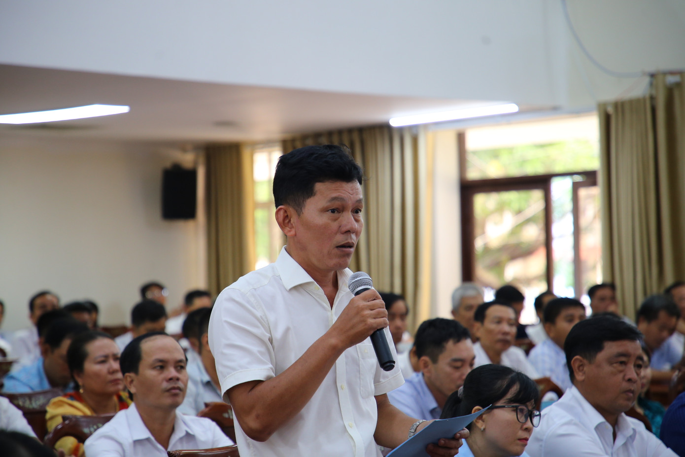 Cử tri kiến nghị với Đoàn đại biểu Quốc hội TP. Cần Thơ.