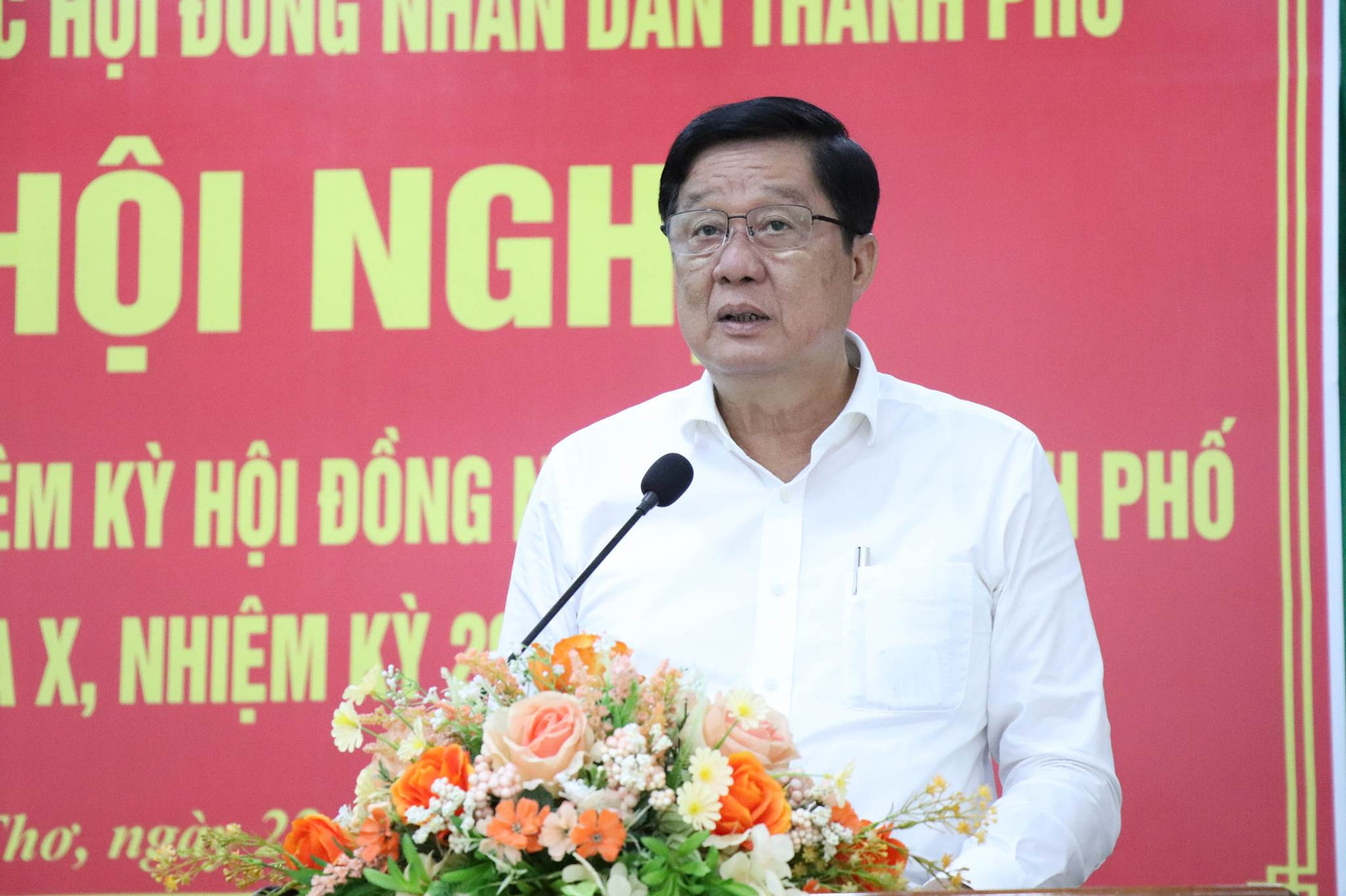 Ông Phạm Văn Hiểu - Phó Bí thư Thường trực Thành uỷ, Chủ tịch HĐND TP. Cần Thơ.