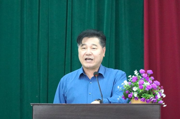 Ông Lê Quốc Thanh - Giám đốc Trung tâm Khuyến nông quốc gia phát biểu tại toạ đàm. Ông Lê Quốc Thanh - Giám đốc Trung tâm Khuyến nông quốc gia phát biểu tại toạ đàm.