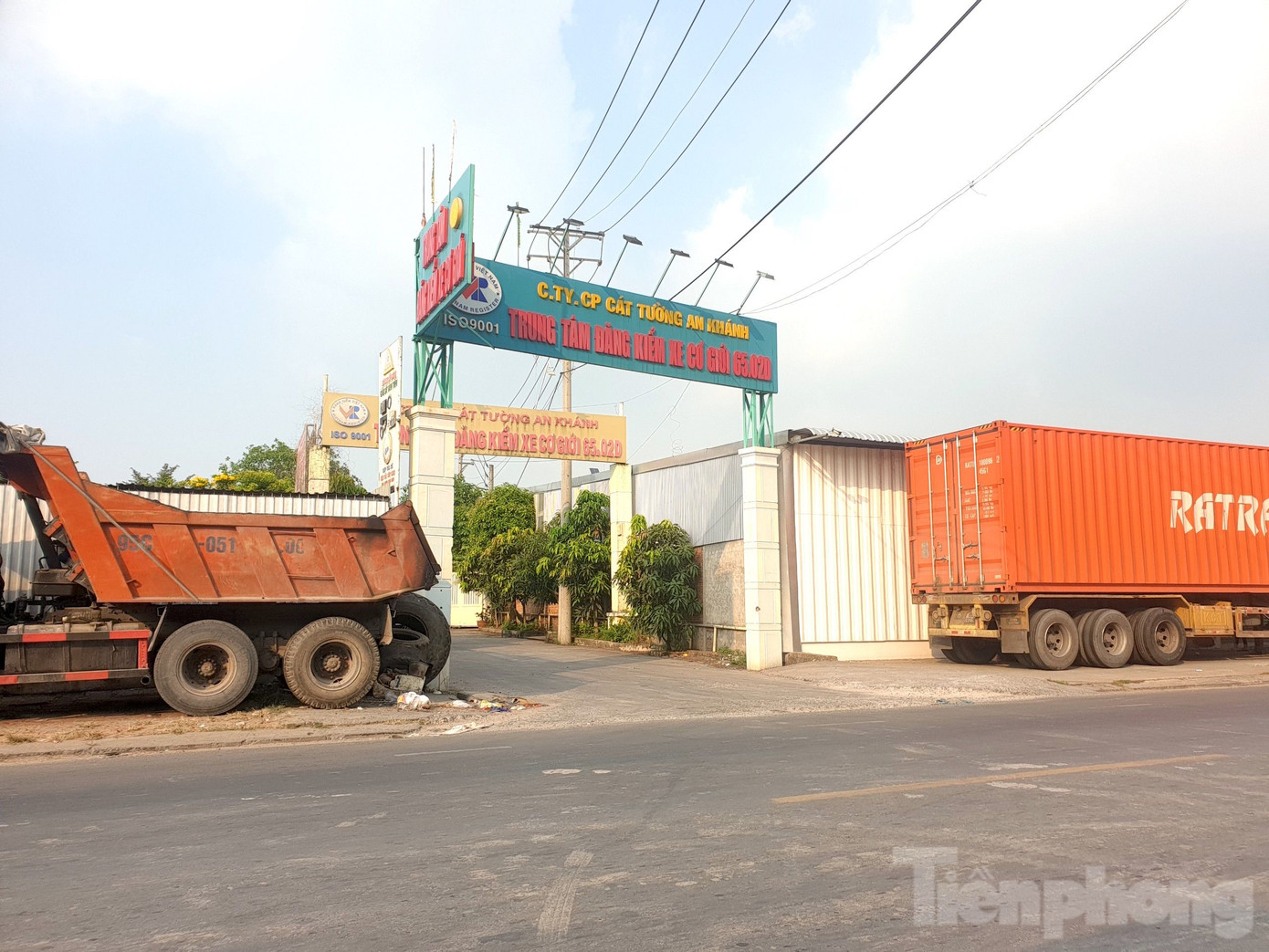 Trung tâm đăng kiểm xe cơ giới số 6502D ở quận Bình Thuỷ, TP. Cần Thơ.