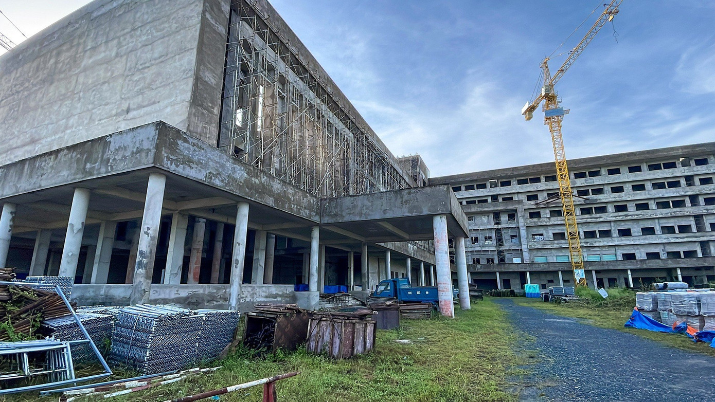 Dự án Bệnh viện Ung bướu Cần Thơ xây nhiều năm chưa xong. Dự án Bệnh viện Ung bướu Cần Thơ xây nhiều năm chưa xong.