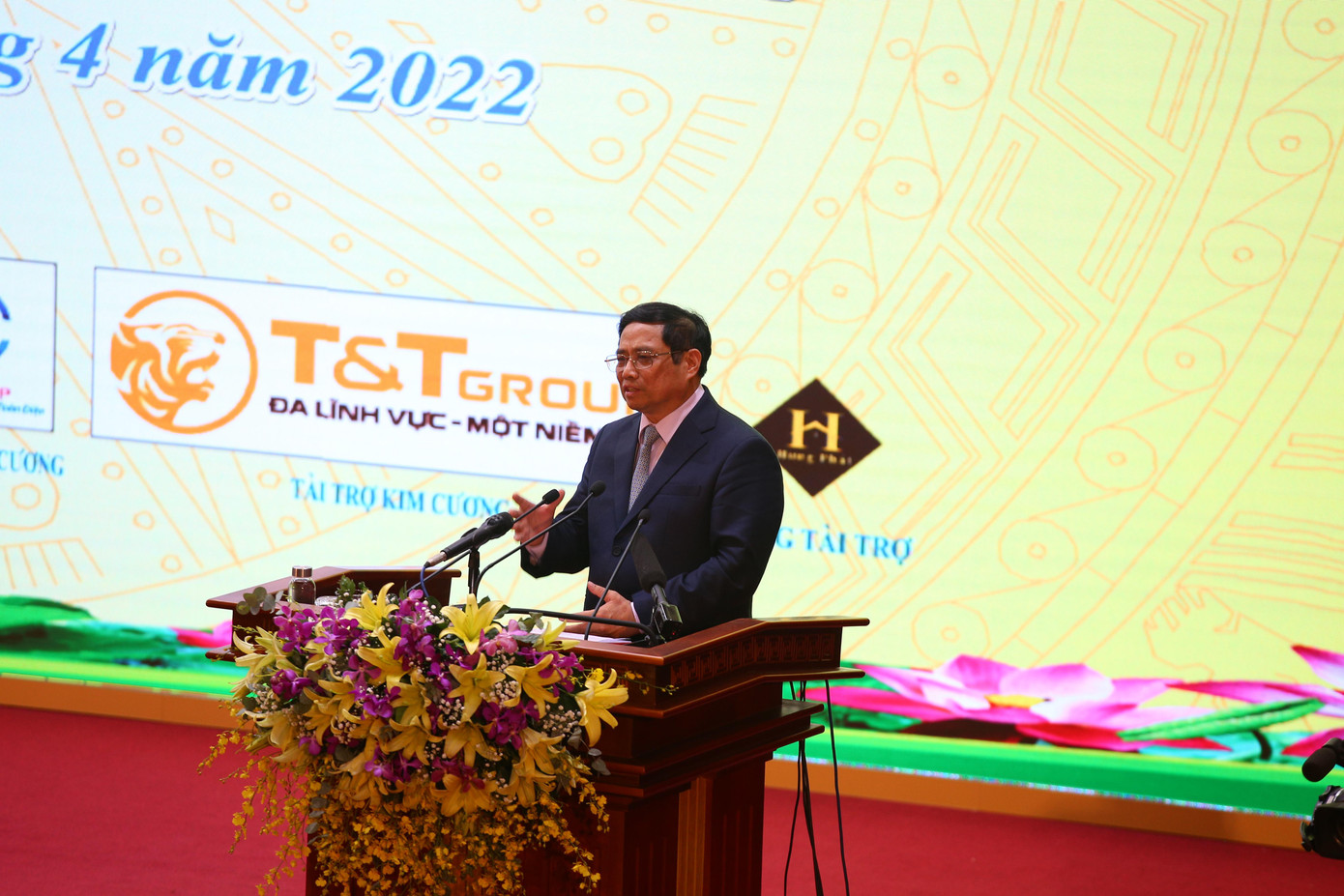 Thủ tướng Chính phủ Phạm Minh Chính phát biểu tại Hội nghị. Ảnh: Nhật Huy.