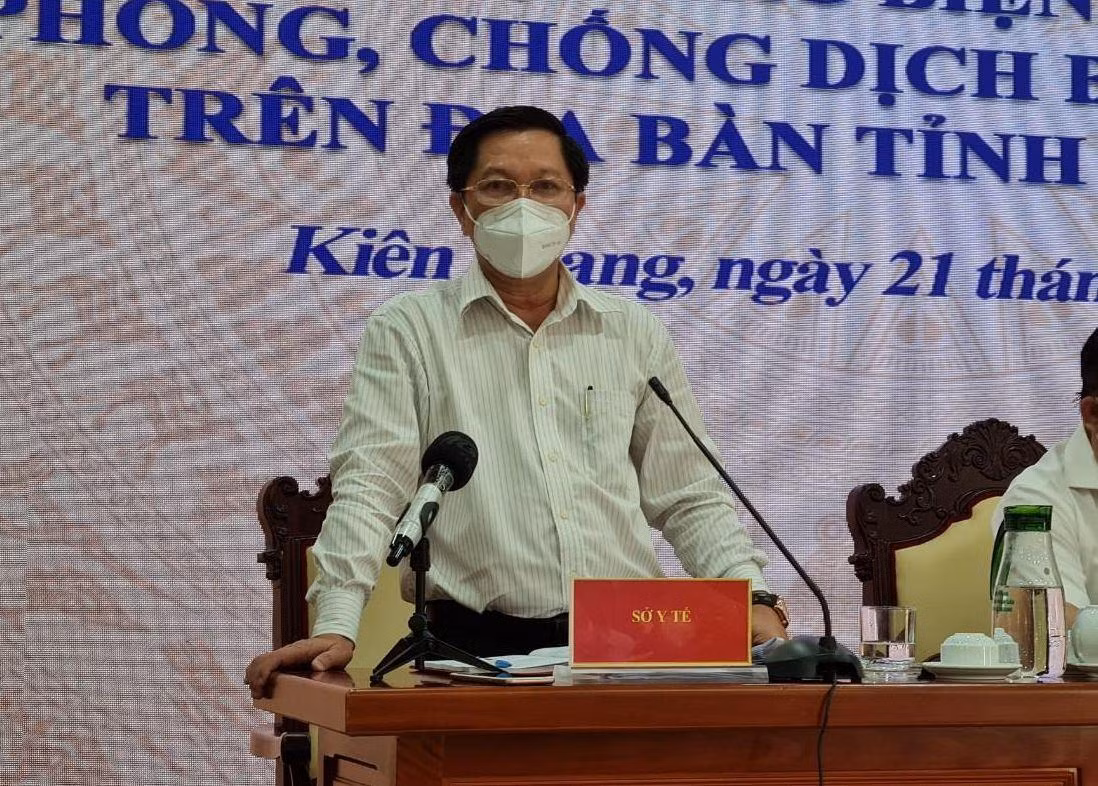 Ông Hà Văn Phúc - Giám đốc Sở Y tế Kiên Giang.