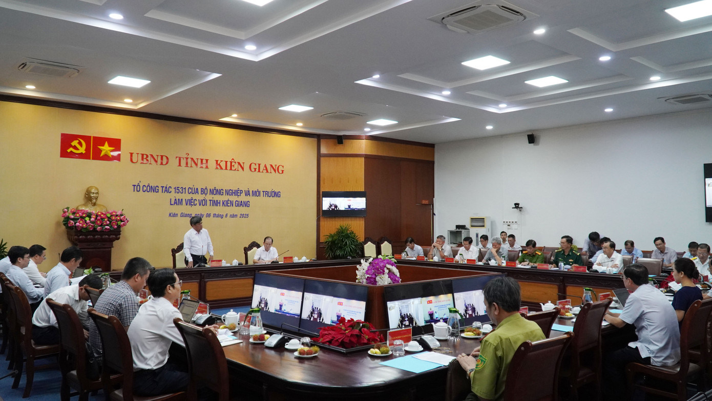 Quang cảnh buổi làm việc.