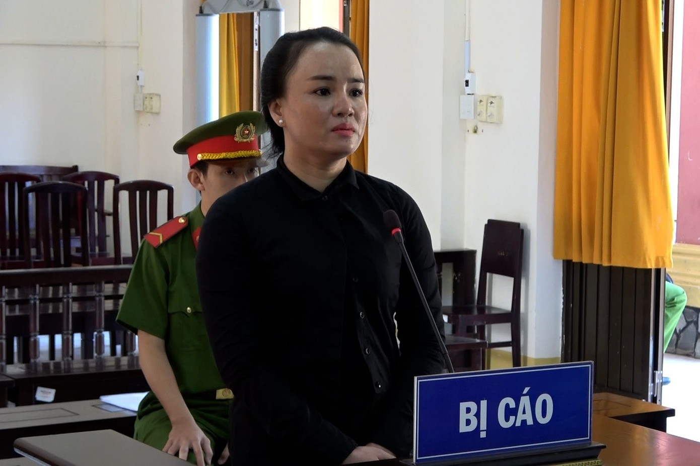 Bị cáo Lâm Thị Thanh Thúy. Ảnh: Văn Vũ.