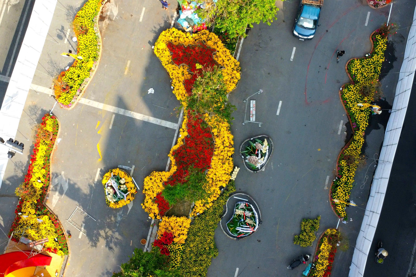 Đường hoa dự kiến khai mạc vào ngày 27/1 và kéo dài đến hết 3/2 (từ 28 tháng Chạp đến mùng 6 Tết).