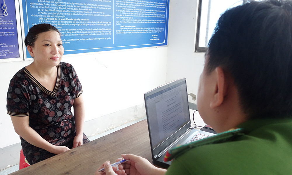 Trần Thị Thảo khai nhận tại Cơ quan điều tra. Trần Thị Thảo khai nhận tại Cơ quan điều tra.