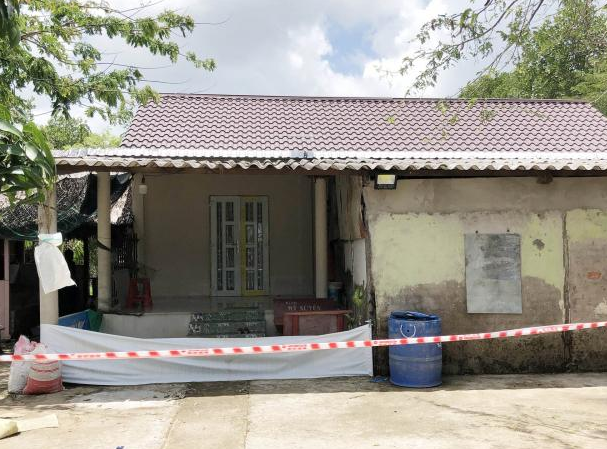 Căn nhà nơi xảy ra vụ việc.