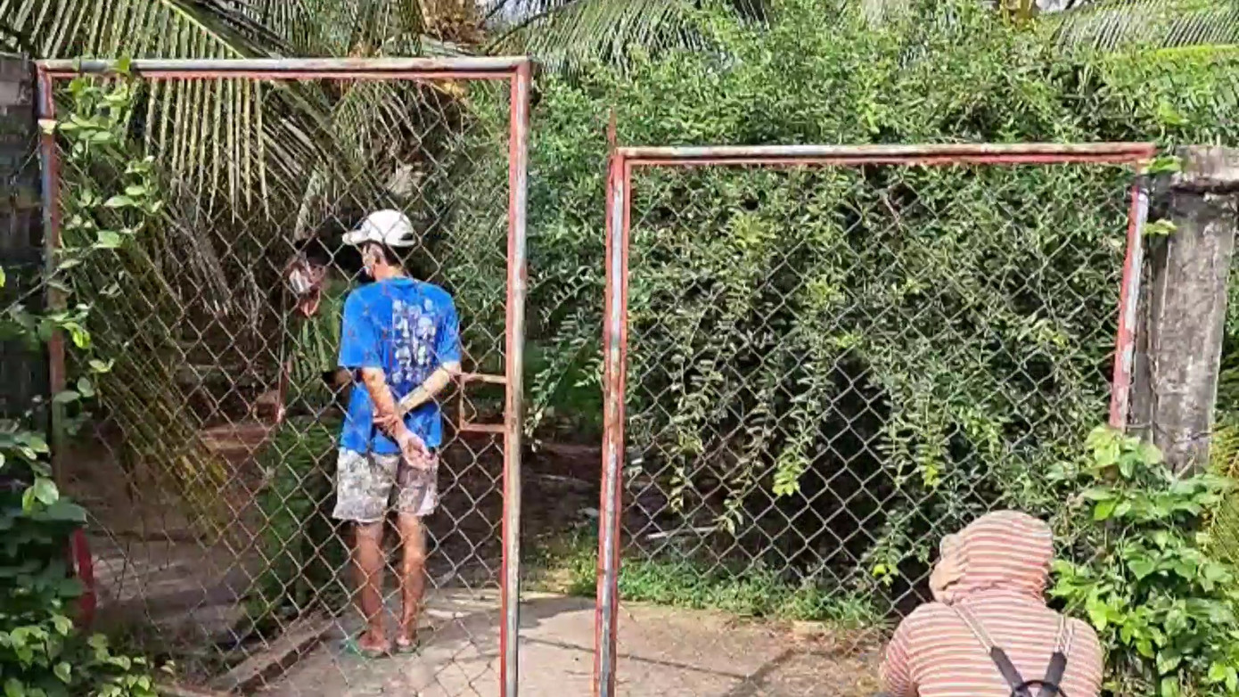 Hiện trường nơi xảy ra vụ việc. Ảnh: Thảo Vy.